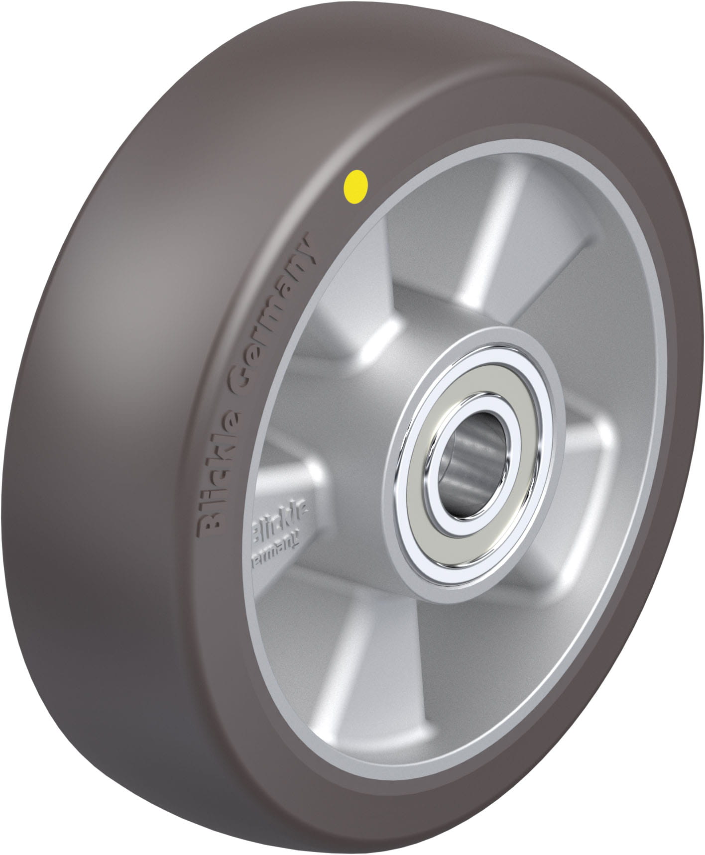Rad ALST 160/20K-AS, Ø 160 mm, B 50 mm, Aluminium-Druckguss