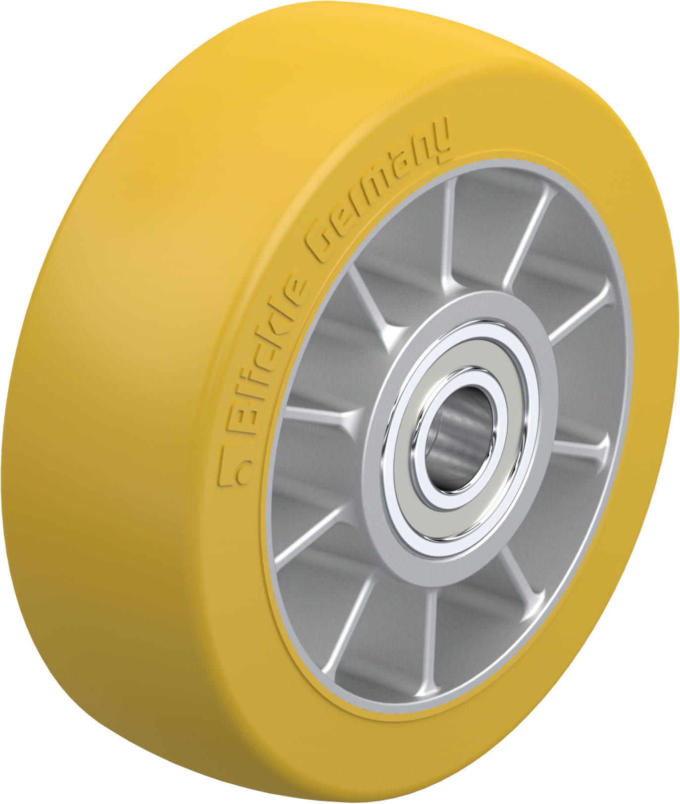 Rad ALTH 152/20K, Ø 150 mm, B 54 mm, Aluminium-Druckguss