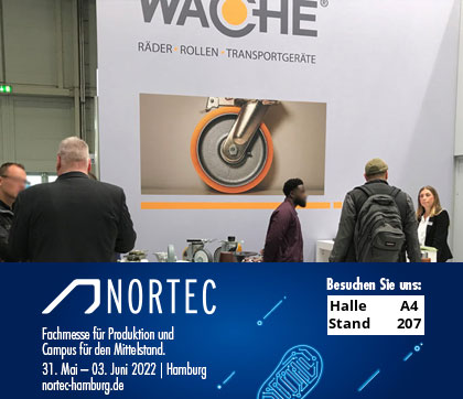 Besuchen Sie uns auf der NORTEC in Hamburg …