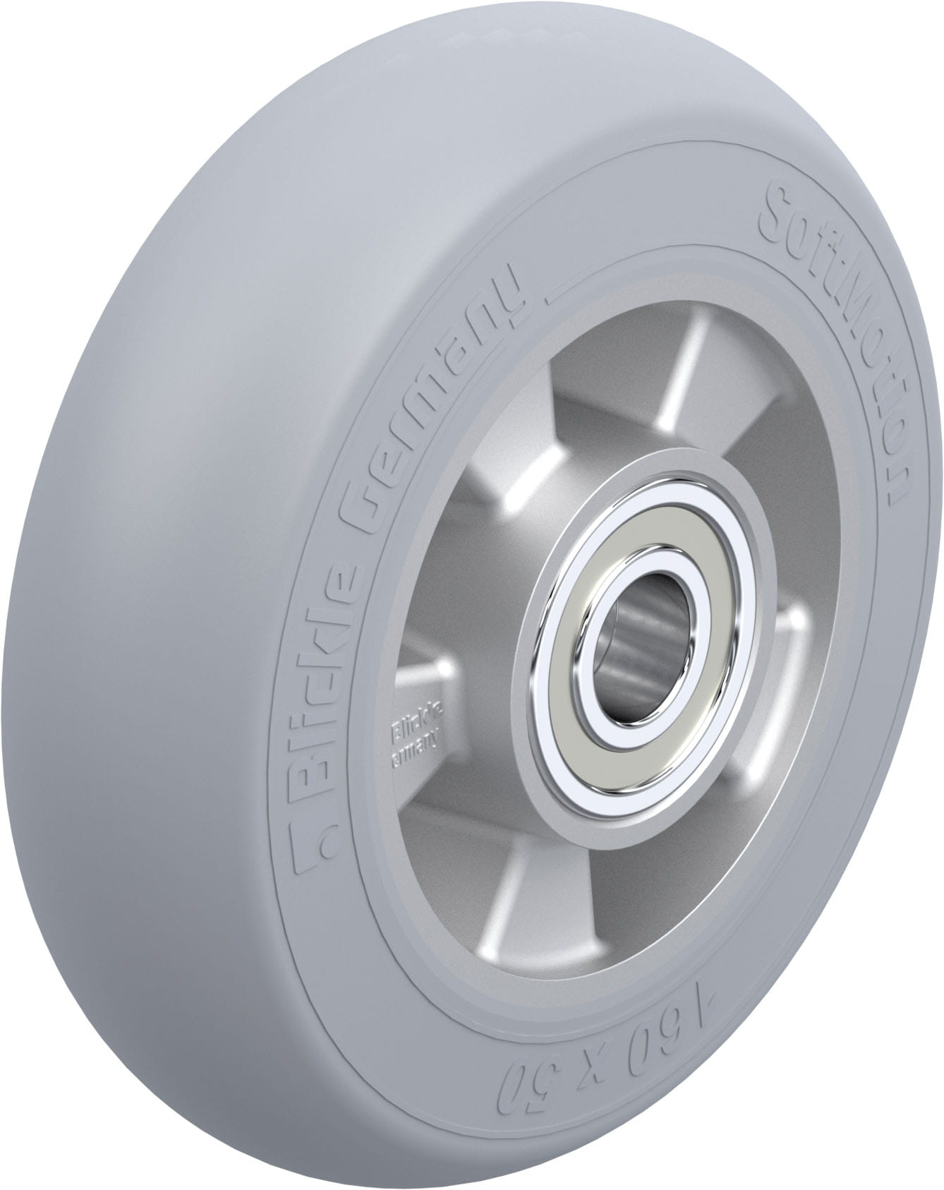 Rad ALES 160/20K-SG, Ø 160 mm, B 50 mm, Aluminium-Druckguss