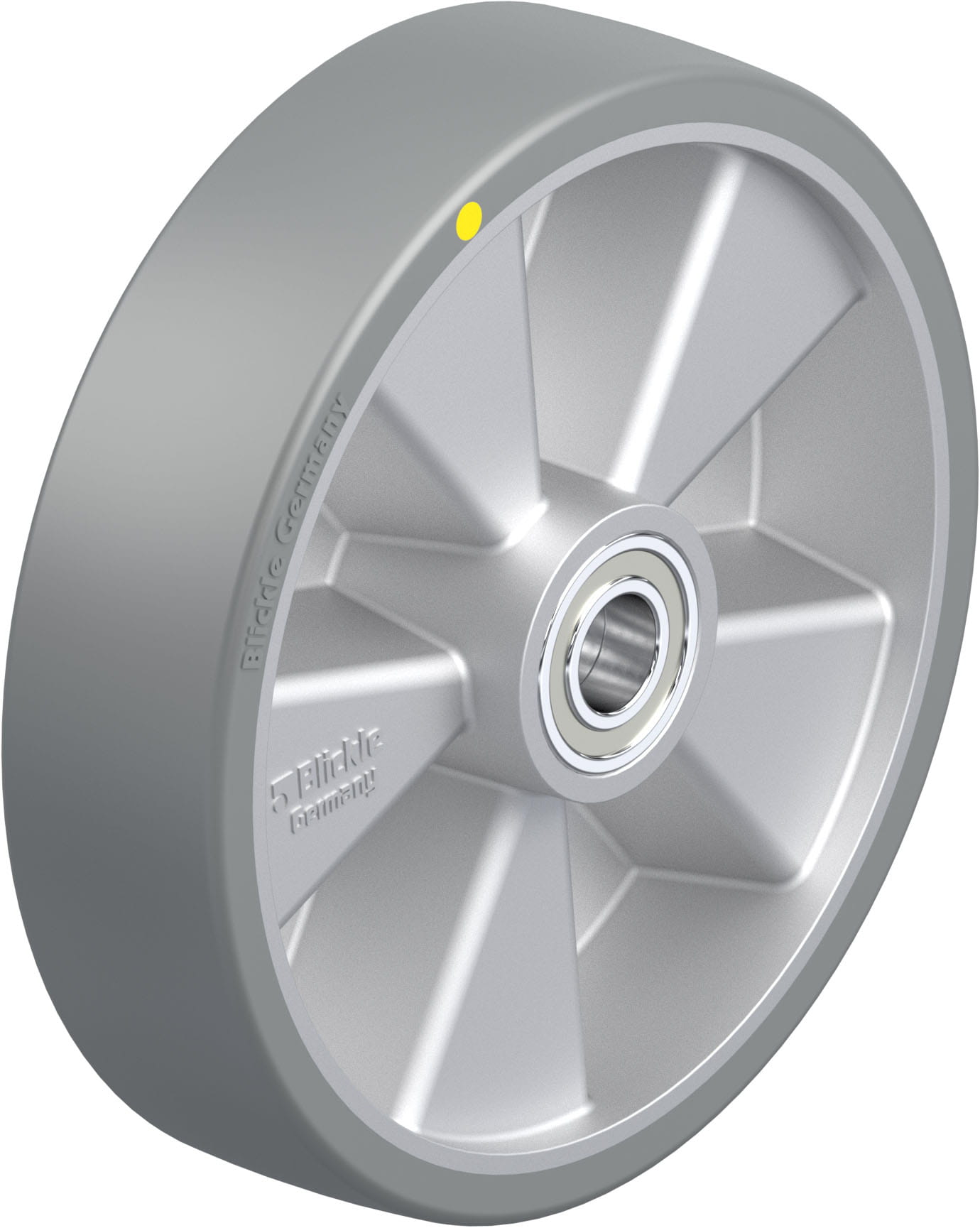 Rad ALTH 250/25K-AS, Ø 250 mm, B 60 mm, Aluminium-Druckguss
