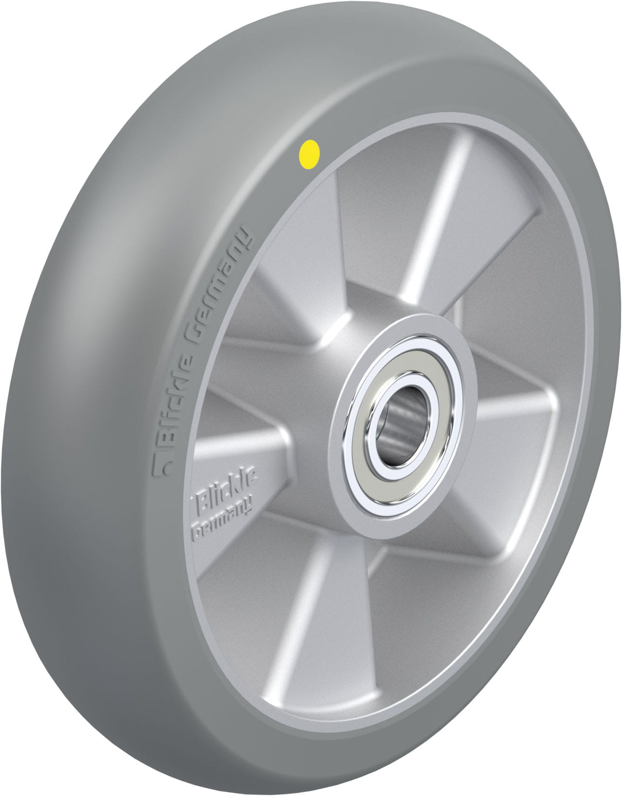 Rad ALTH 200/20K-AS-CO, Ø 200 mm, B 50 mm, Aluminium-Druckguss