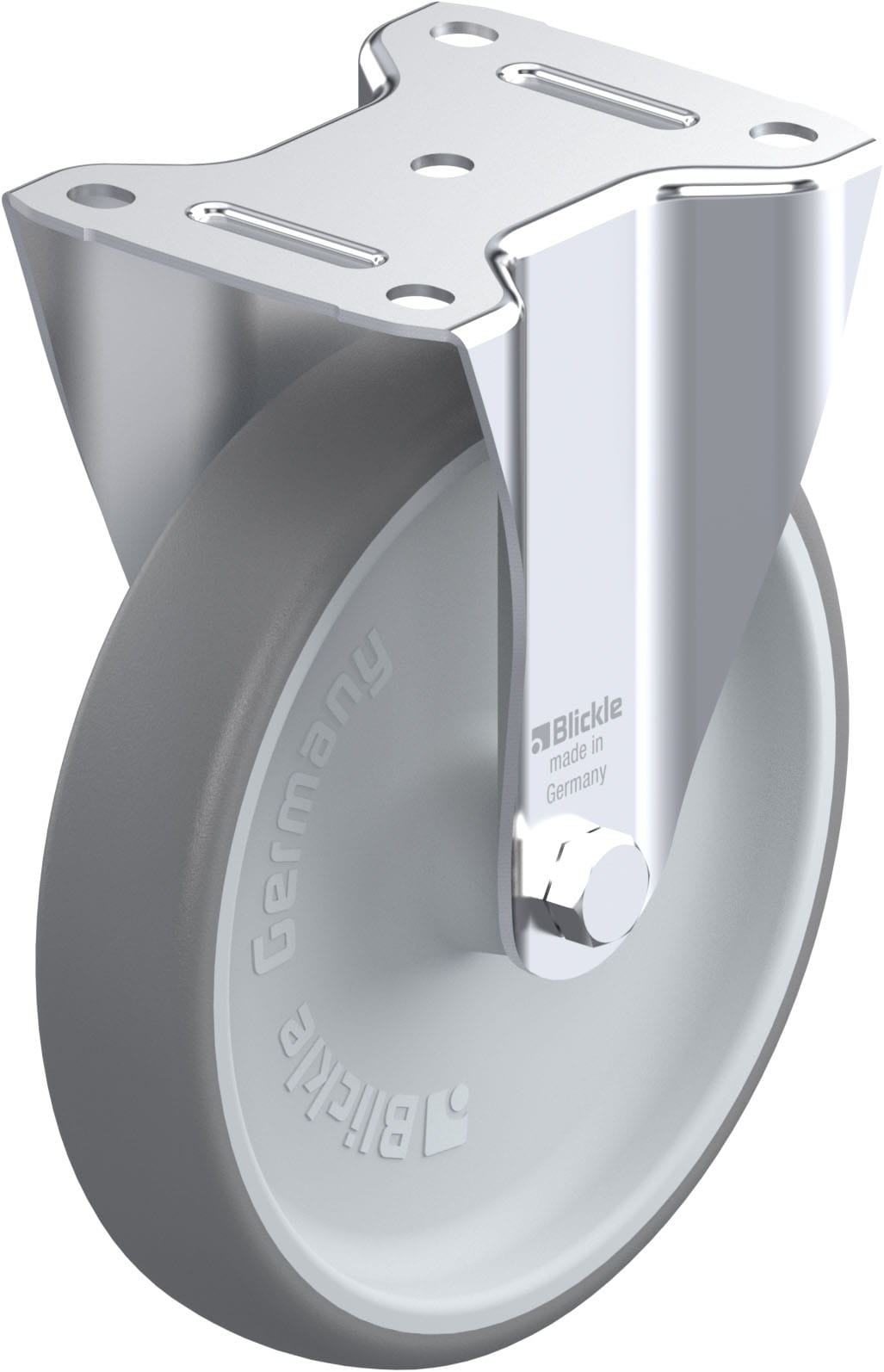 Bockrolle B-TPA 200G, Ø 200 mm, max. 250 kg, hochwertiges Polypropylen