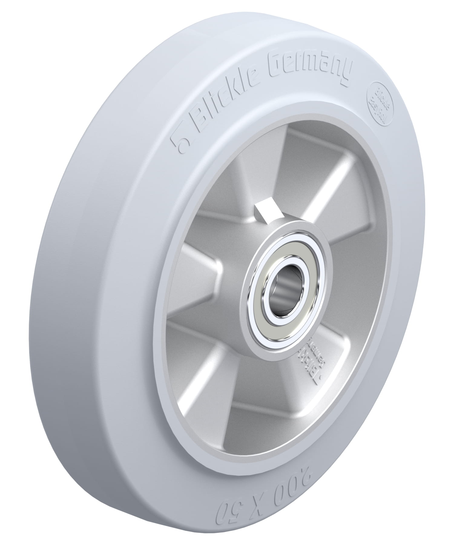 Rad ALEV 200/20K-SG, Ø 200 mm, B 50 mm, Aluminium-Druckguss