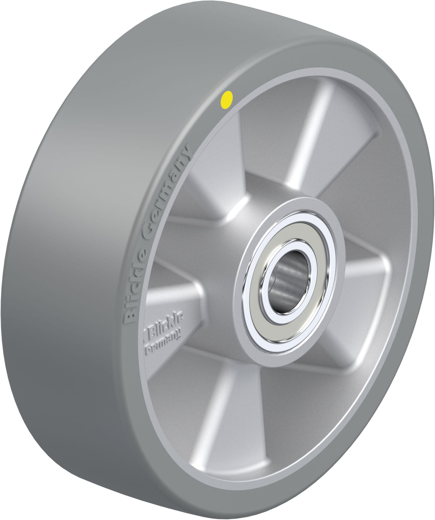 Rad ALTH 160/20K-AS, Ø 160 mm, B 50 mm, Aluminium-Druckguss