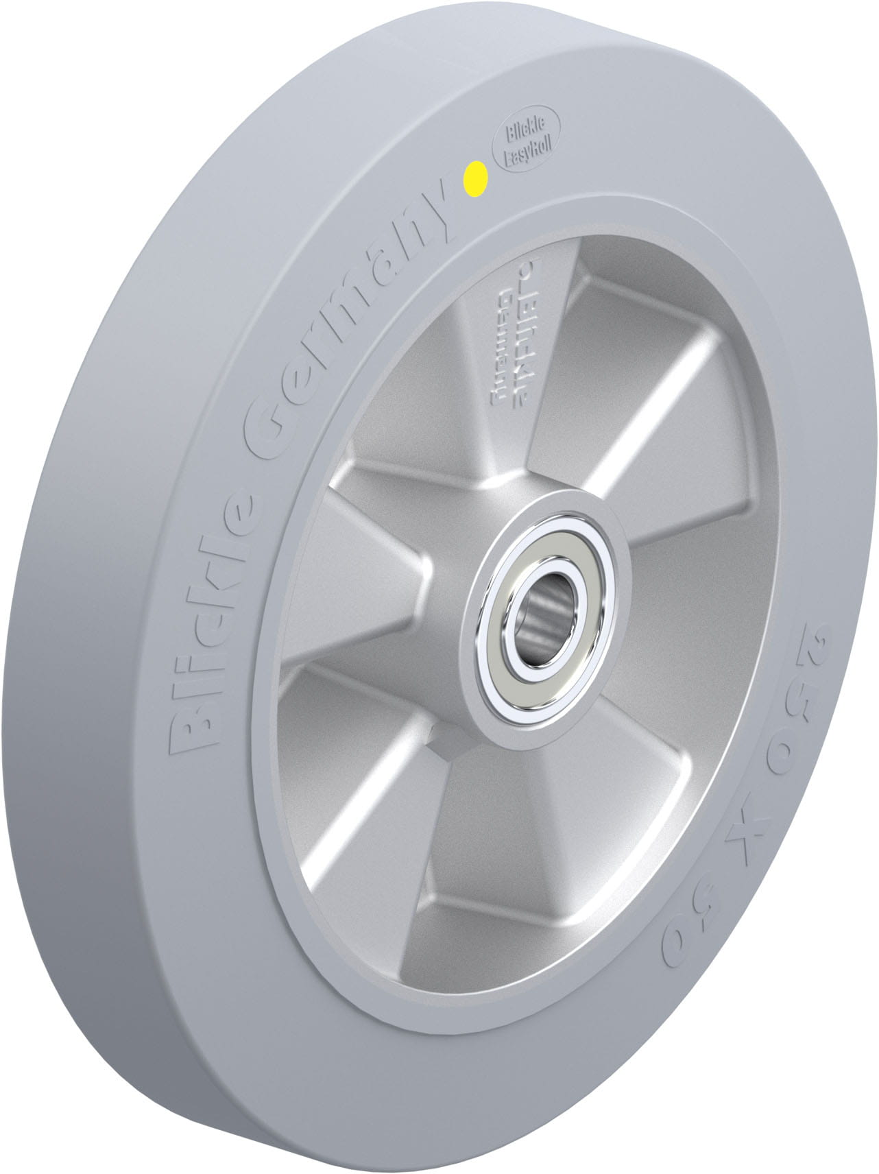 Rad ALEV 250/20K-SG-AS, Ø 250 mm, B 50 mm, Aluminium-Druckguss