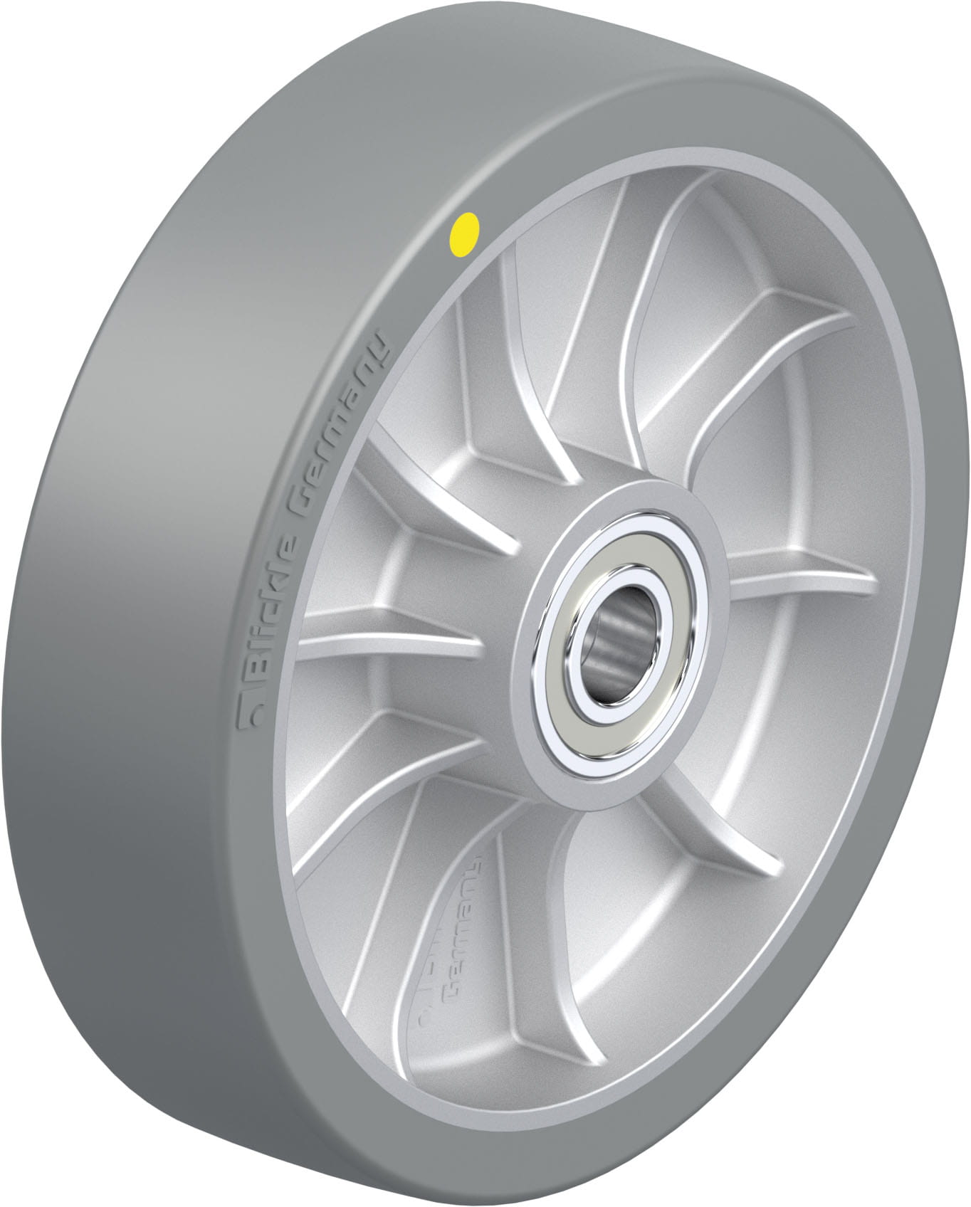 Rad ALTH 202/20K-AS, Ø 200 mm, B 50 mm, Aluminium-Druckguss
