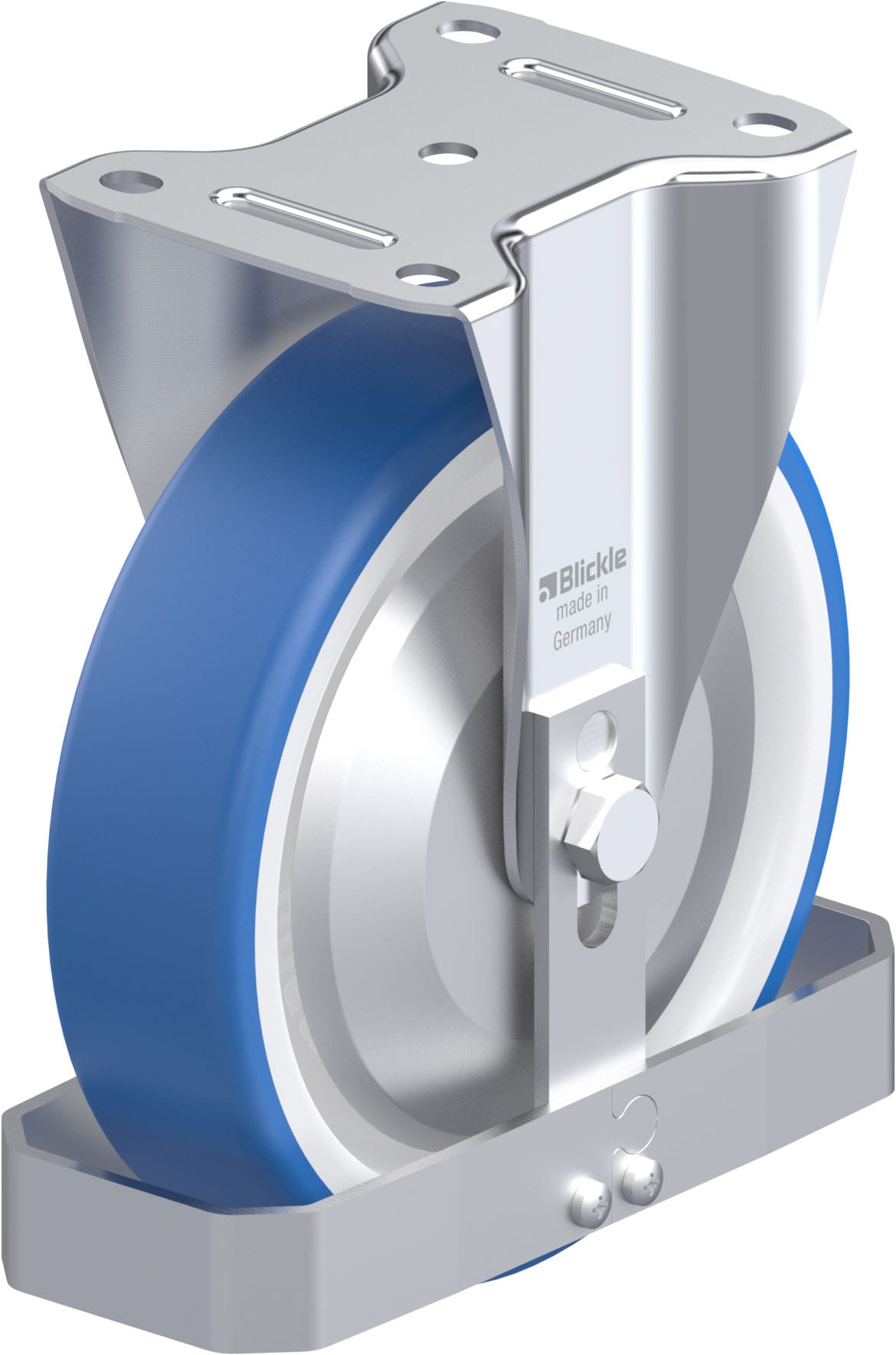 Bockrolle B-POTHS 200XR-FA-FS, Ø 200 mm, max. 400 kg, hochwertiges Polyamid 6
