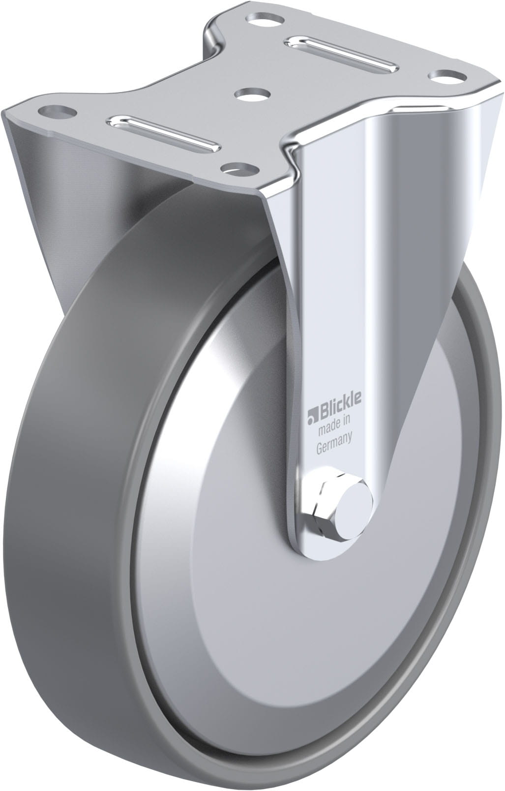 Bockrolle B-PO 200G-ELS-FA, Ø 200 mm, max. 400 kg, hochwertiges Polyamid 6
