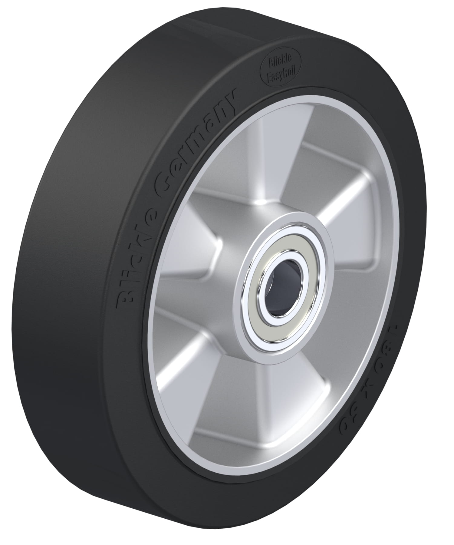 Rad ALEV 180/20K, Ø 180 mm, B 50 mm, Aluminium-Druckguss