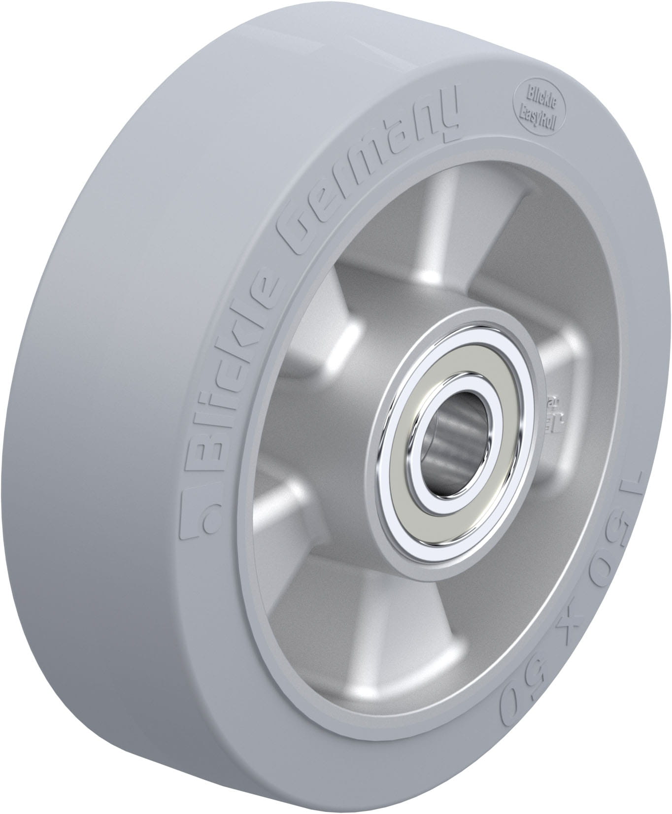 Rad ALEV 150/20K-SG, Ø 150 mm, B 50 mm, Aluminium-Druckguss