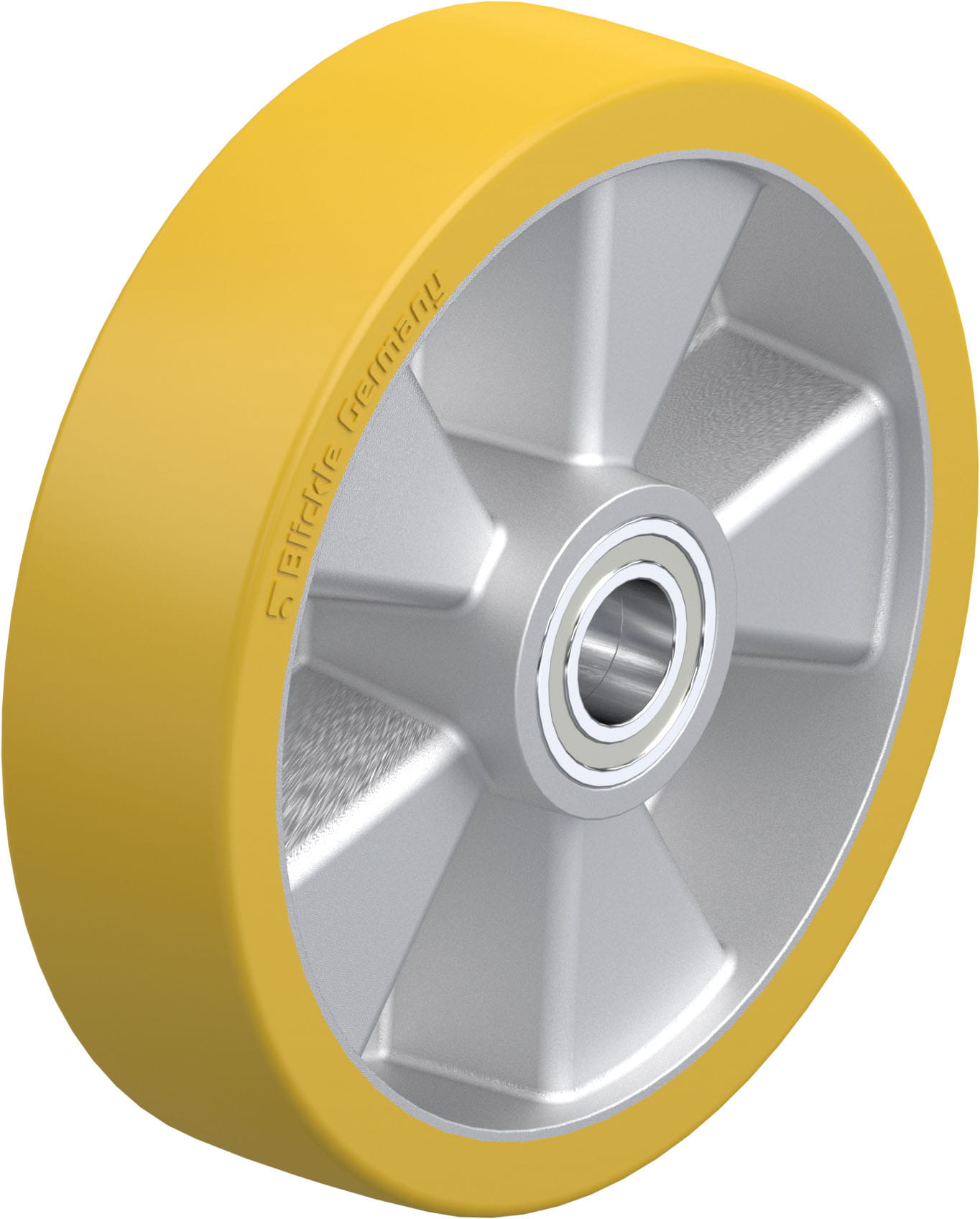 Rad ALTH 200/25K, Ø 200 mm, B 50 mm, Aluminium-Druckguss