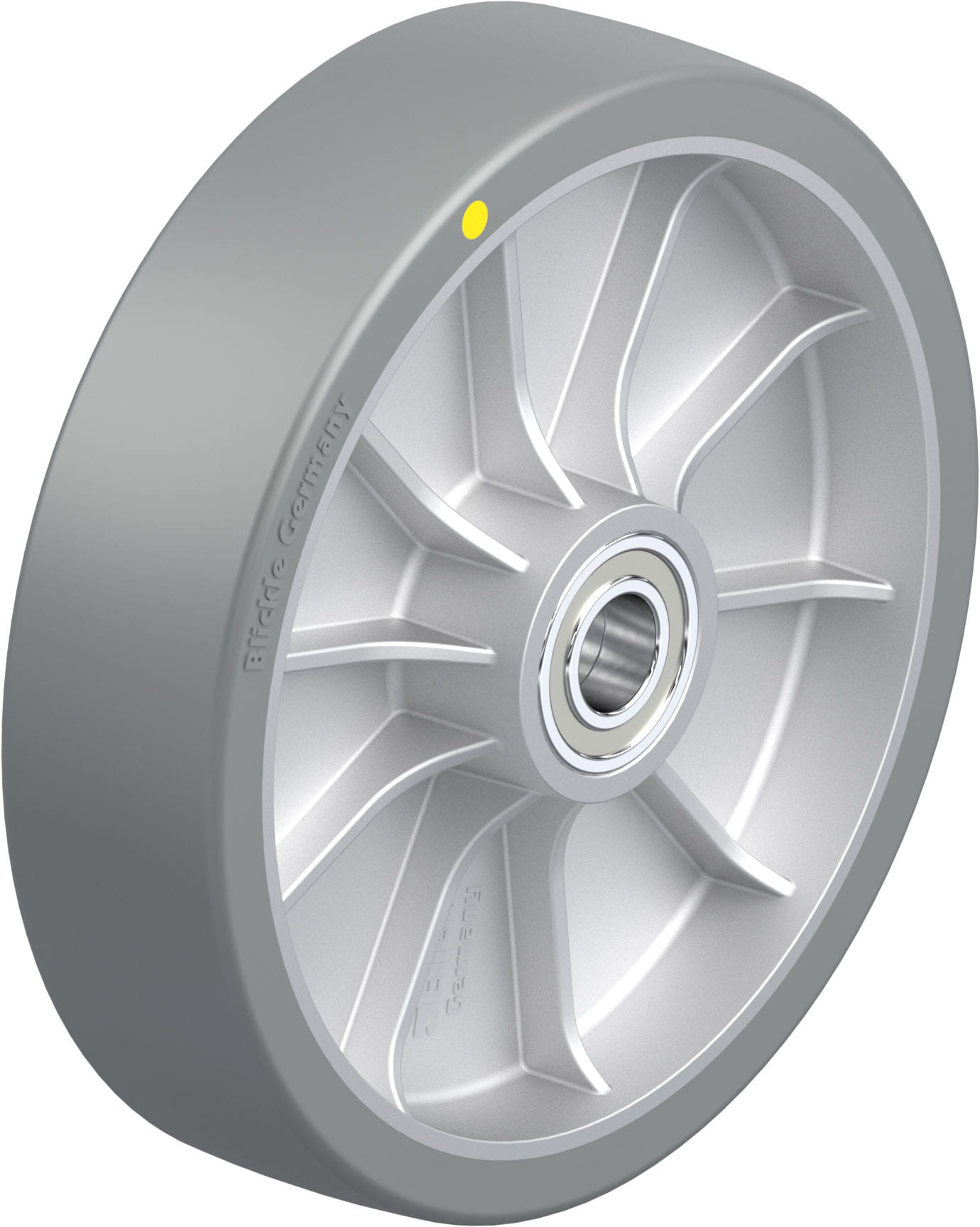 Rad ALTH 252/25K-AS, Ø 250 mm, B 60 mm, Aluminium-Druckguss