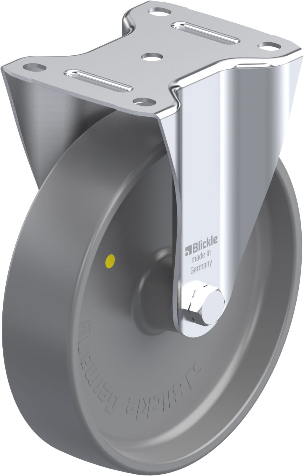 Bockrolle B-PO 200G-ELS, Ø 200 mm, max. 400 kg, hochwertiges Polyamid 6