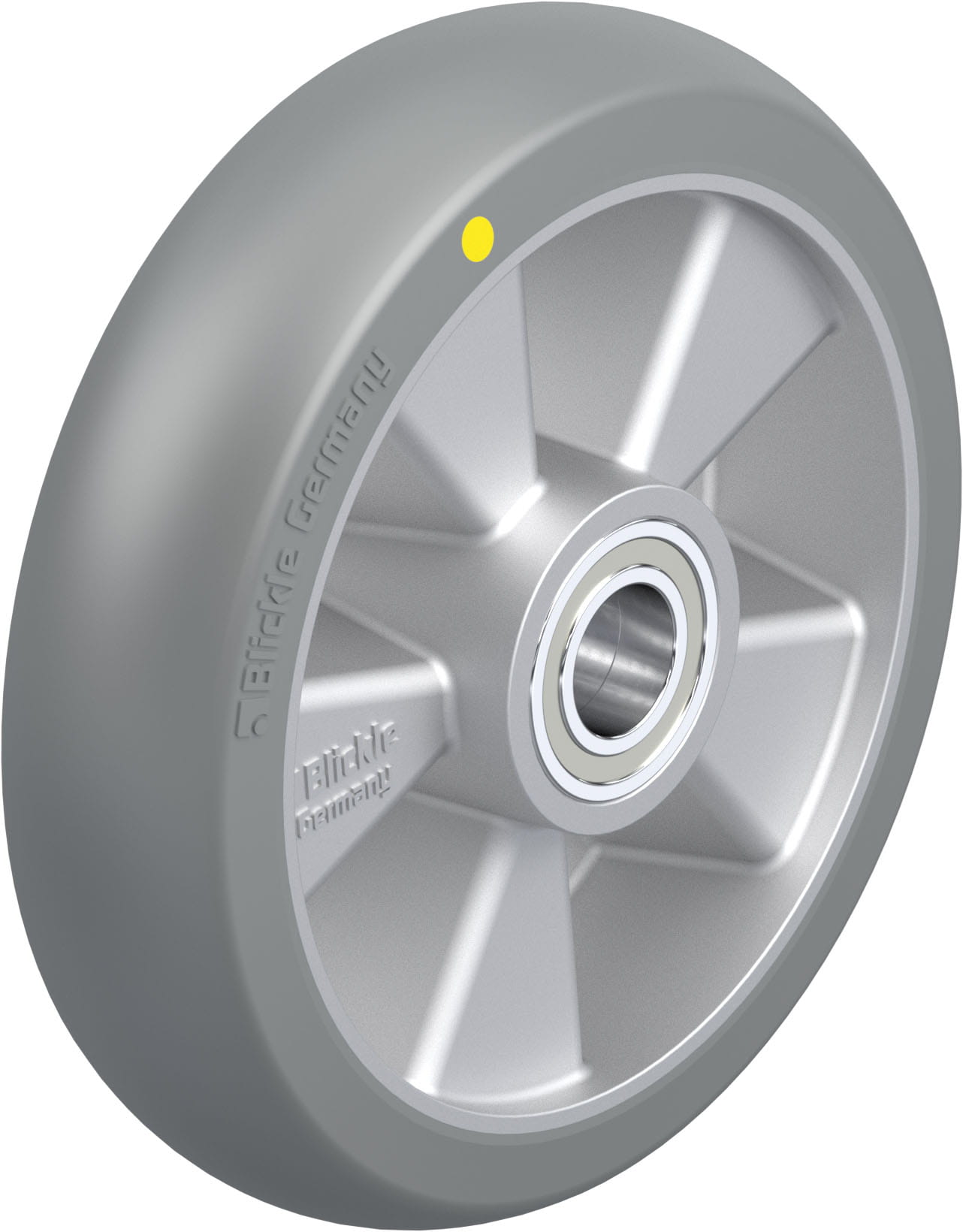 Rad ALTH 200/25K-AS-CO, Ø 200 mm, B 50 mm, Aluminium-Druckguss