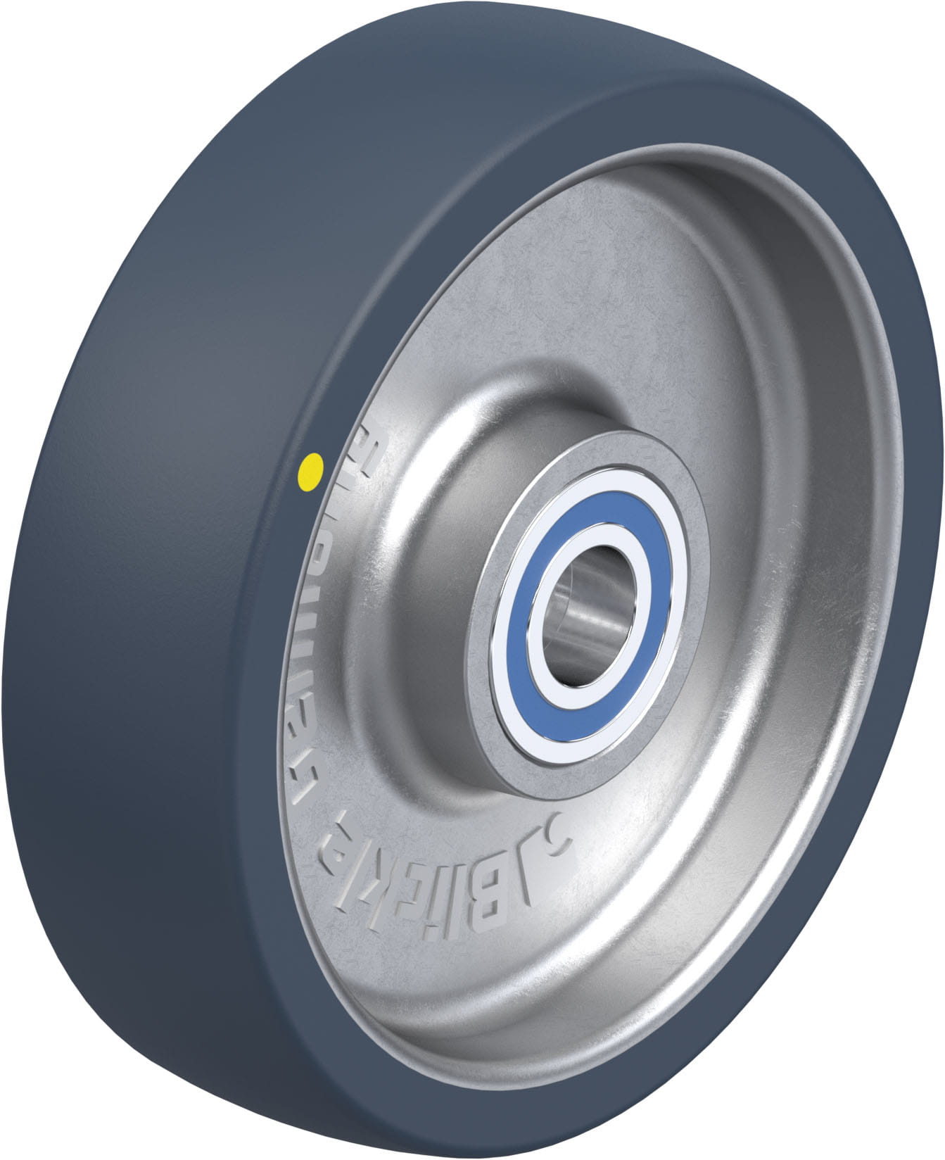 Rad ALTPU 120/15XK-ELS, Ø 120 mm, B 32 mm, Aluminium-Druckguss