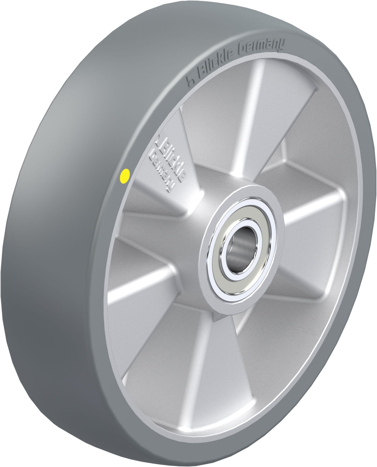 Rad ALB 200/20K-ESD, Ø 200 mm, B 50 mm, Aluminium-Druckguss