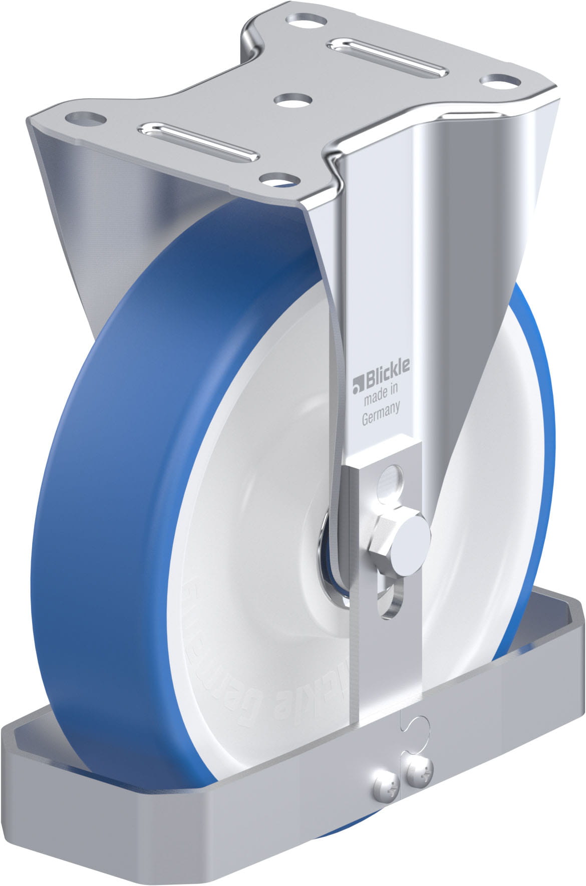 Bockrolle B-POTHS 200XK-FS, Ø 200 mm, max. 400 kg, hochwertiges Polyamid 6
