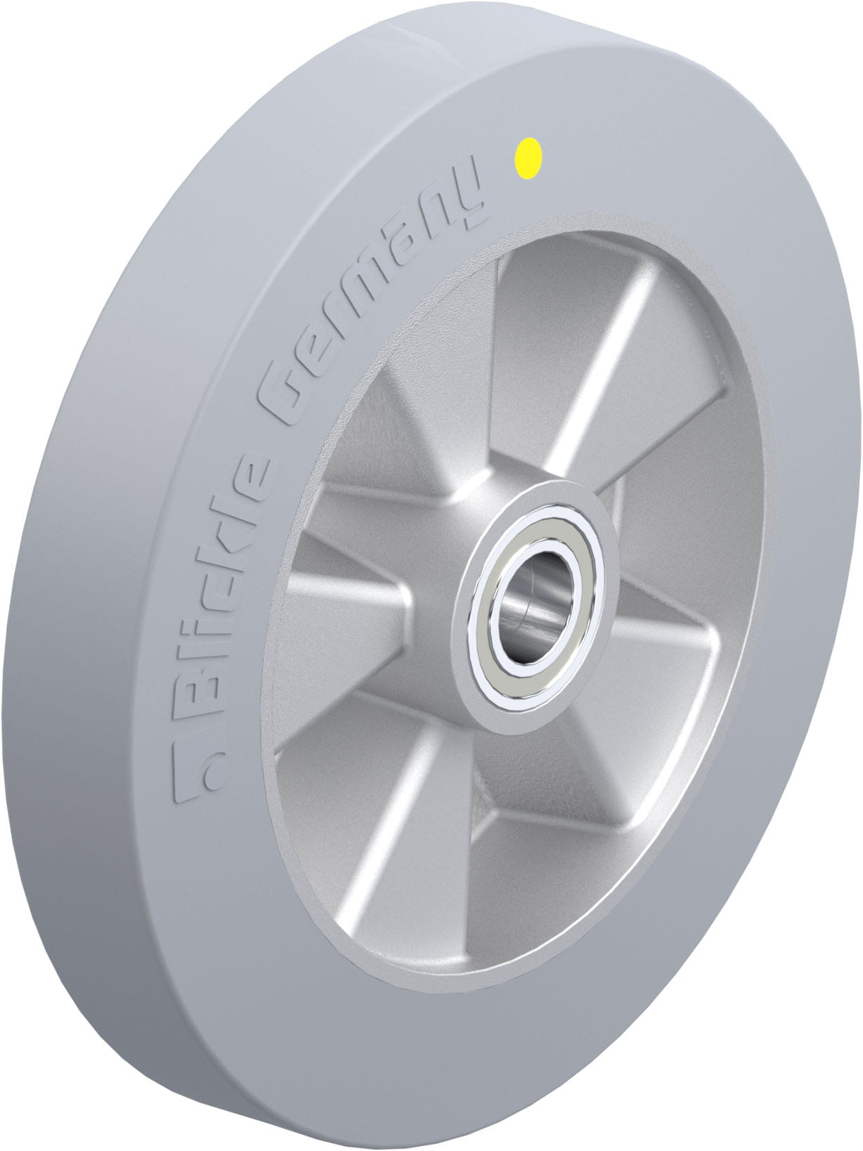 Rad ALEV 250/25K-SG-AS, Ø 250 mm, B 50 mm, Aluminium-Druckguss