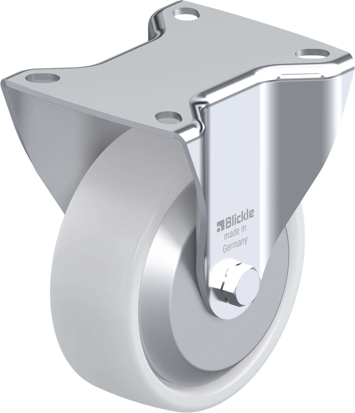 Bockrolle B-PO 100XR-FA, Ø 100 mm, max. 250 kg, hochwertiges Polyamid 6
