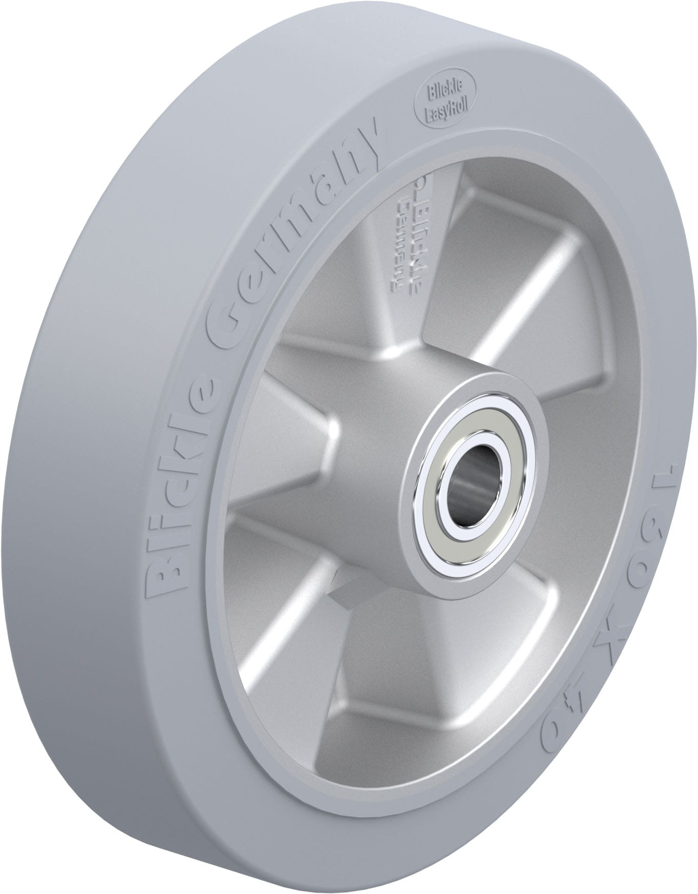 Rad ALEV 161/15K-SG, Ø 160 mm, B 40 mm, Aluminium-Druckguss