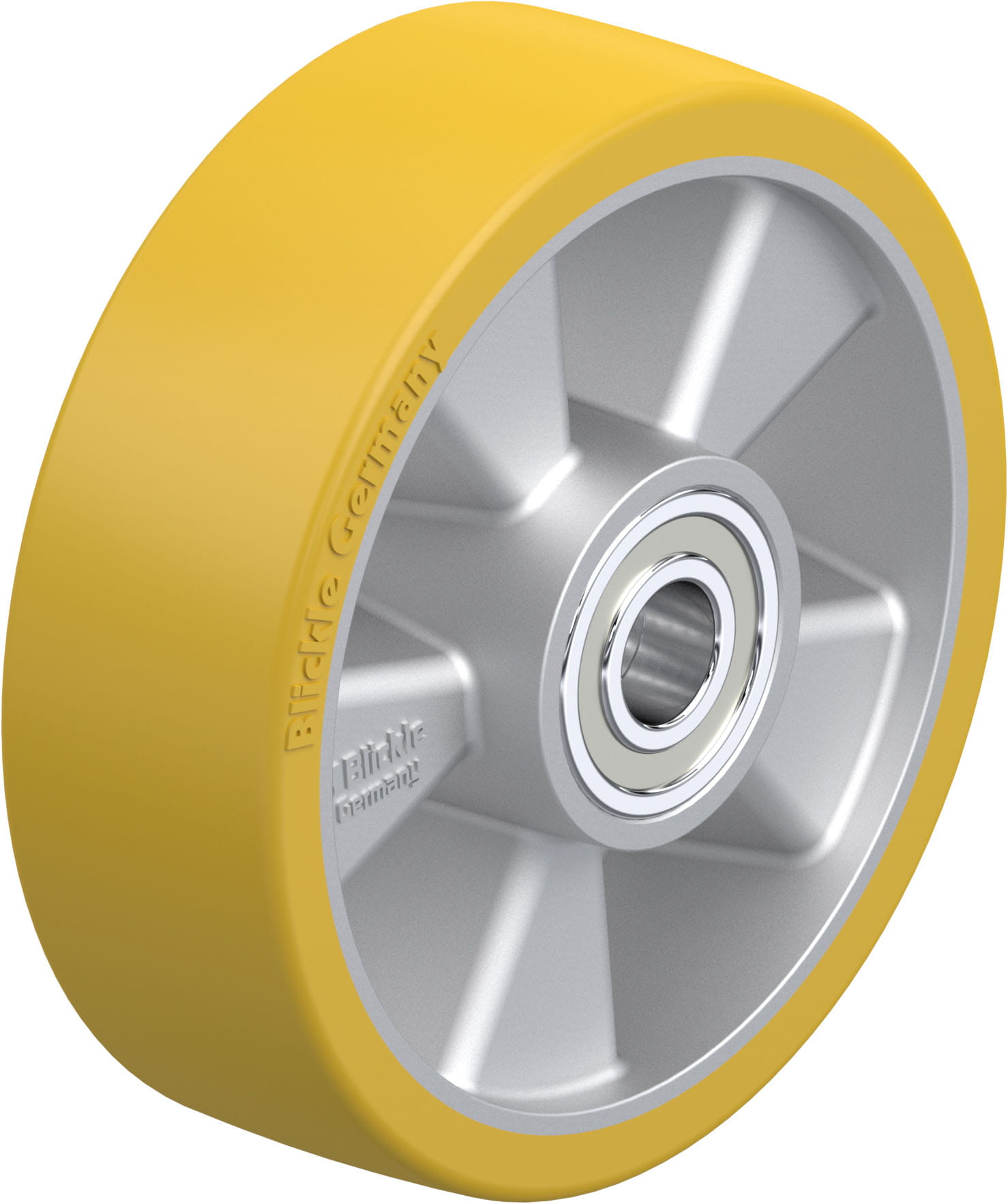 Rad ALTH 160/20K, Ø 160 mm, B 50 mm, Aluminium-Druckguss
