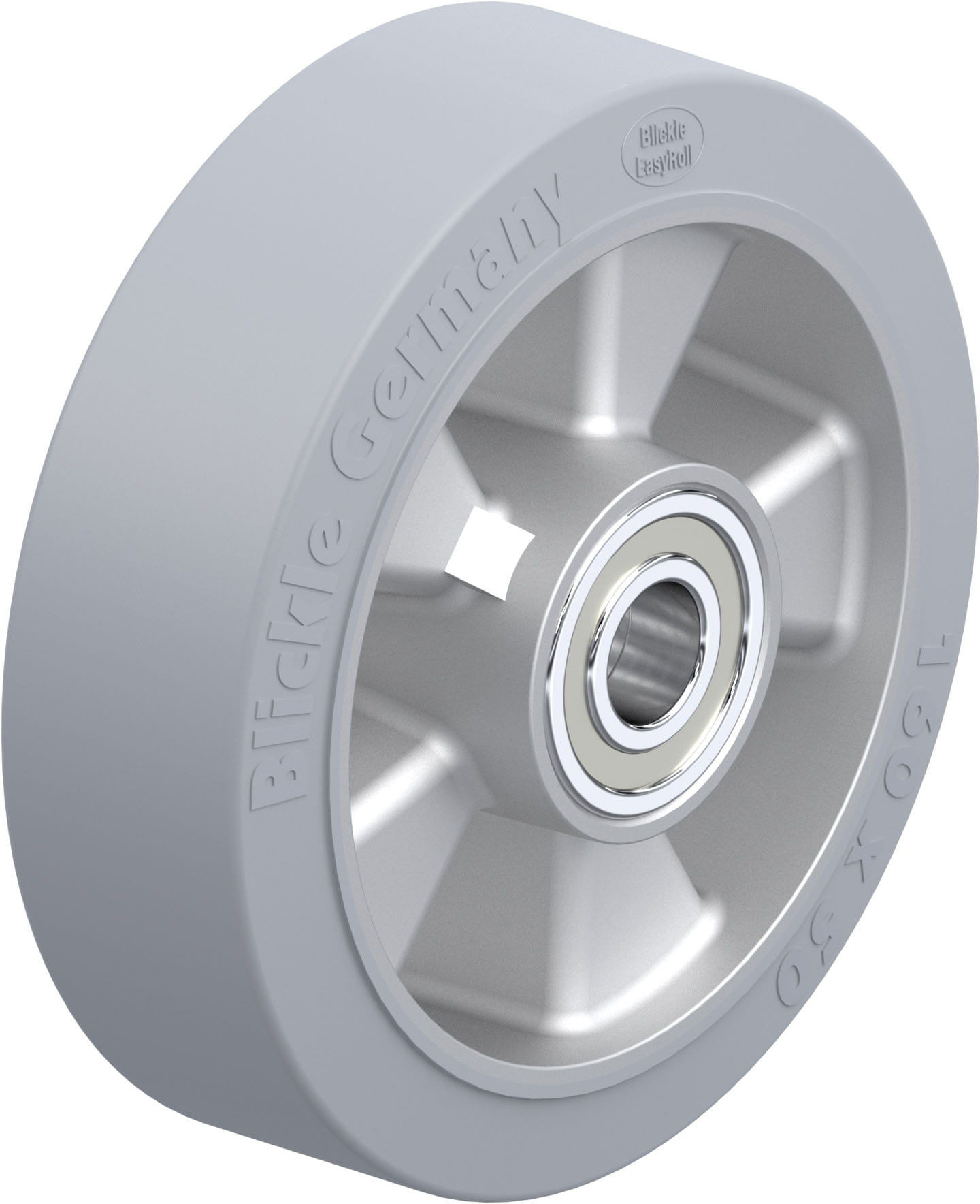 Rad ALEV 160/20K-SG, Ø 160 mm, B 50 mm, Aluminium-Druckguss