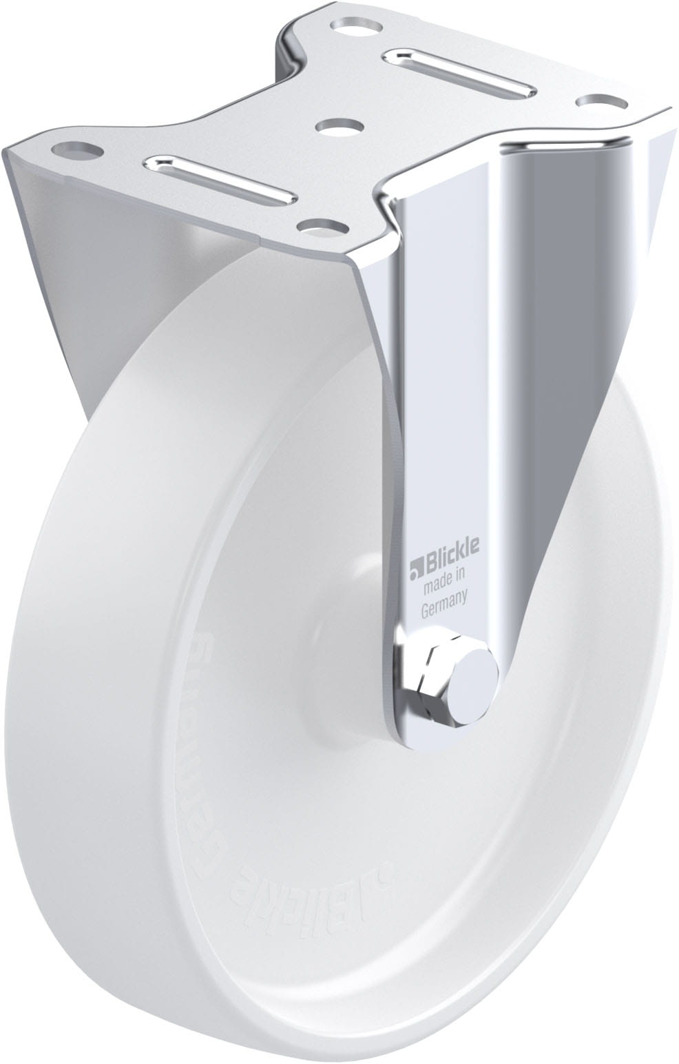 Bockrolle B-PPN 200G, Ø 200 mm, max. 400 kg, hochwertiges Polypropylen