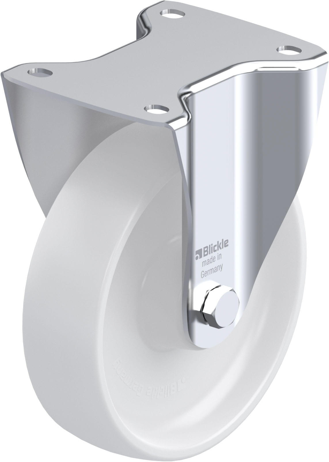 Bockrolle B-PO 175XR, Ø 175 mm, max. 400 kg, hochwertiges Polyamid 6