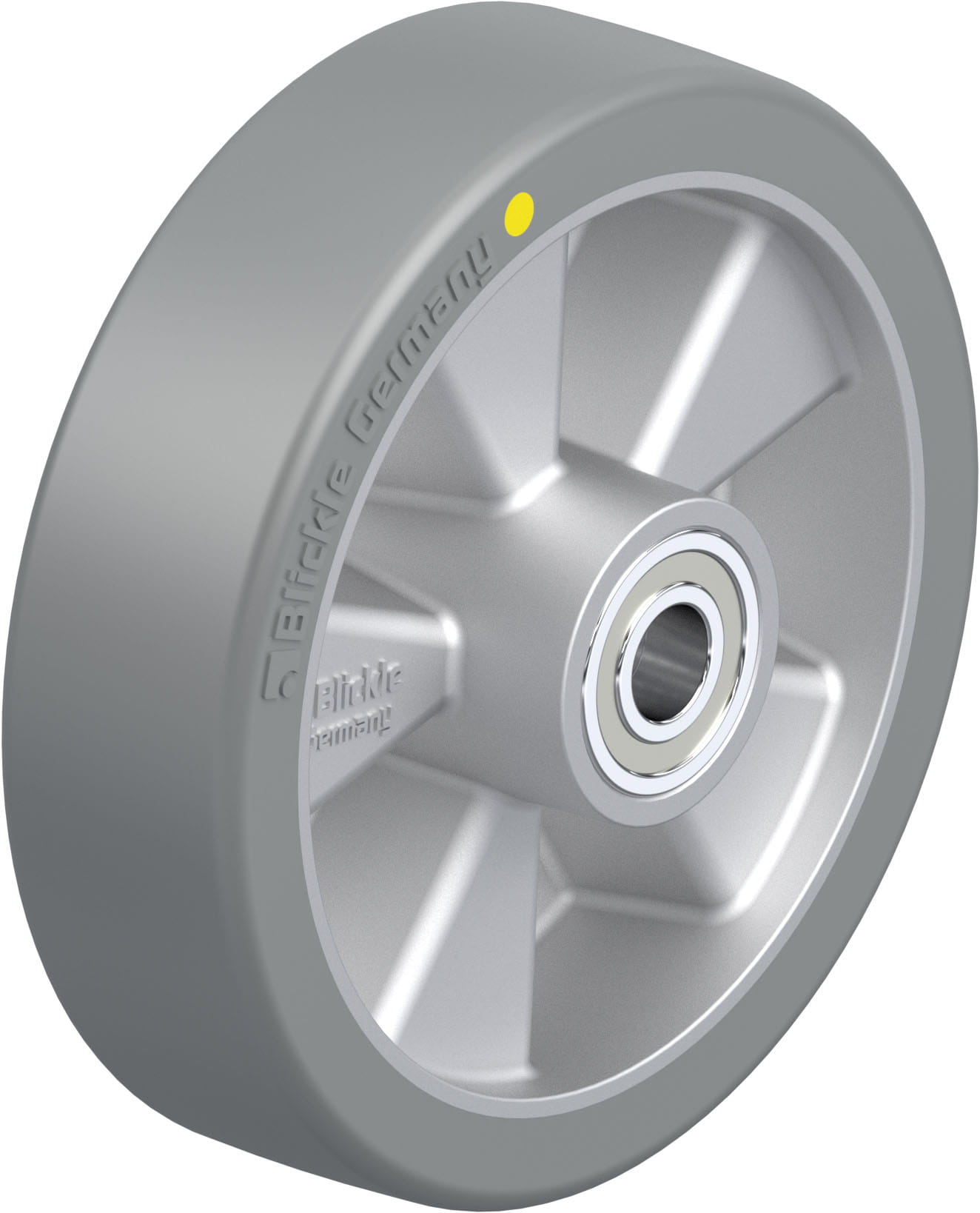 Rad ALTH 151/15K-AS, Ø 150 mm, B 40 mm, Aluminium-Druckguss