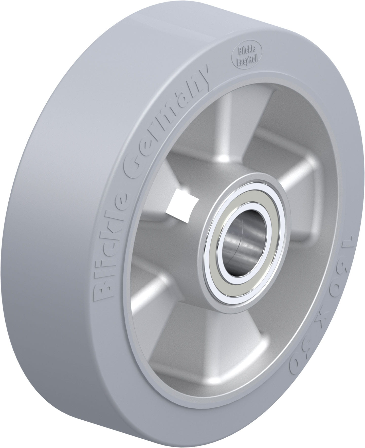 Rad ALEV 160/25K-SG, Ø 160 mm, B 50 mm, Aluminium-Druckguss