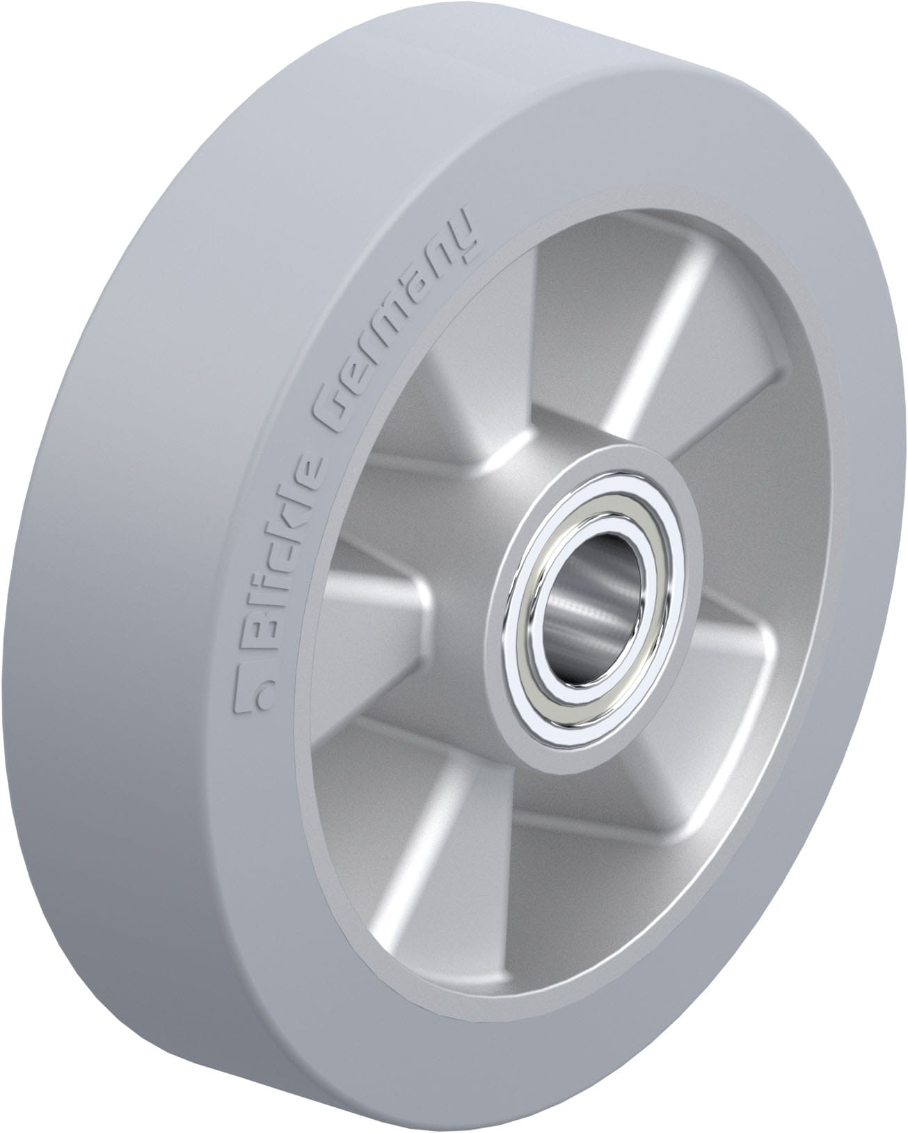 Rad ALEV 180/25K-SG, Ø 180 mm, B 50 mm, Aluminium-Druckguss