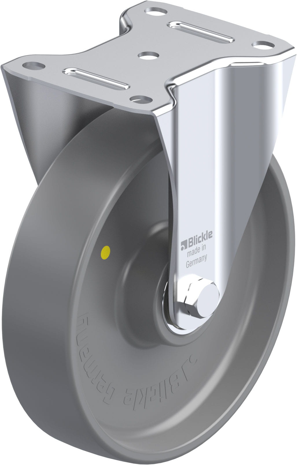 Bockrolle B-PO 200K-ELS, Ø 200 mm, max. 400 kg, hochwertiges Polyamid 6