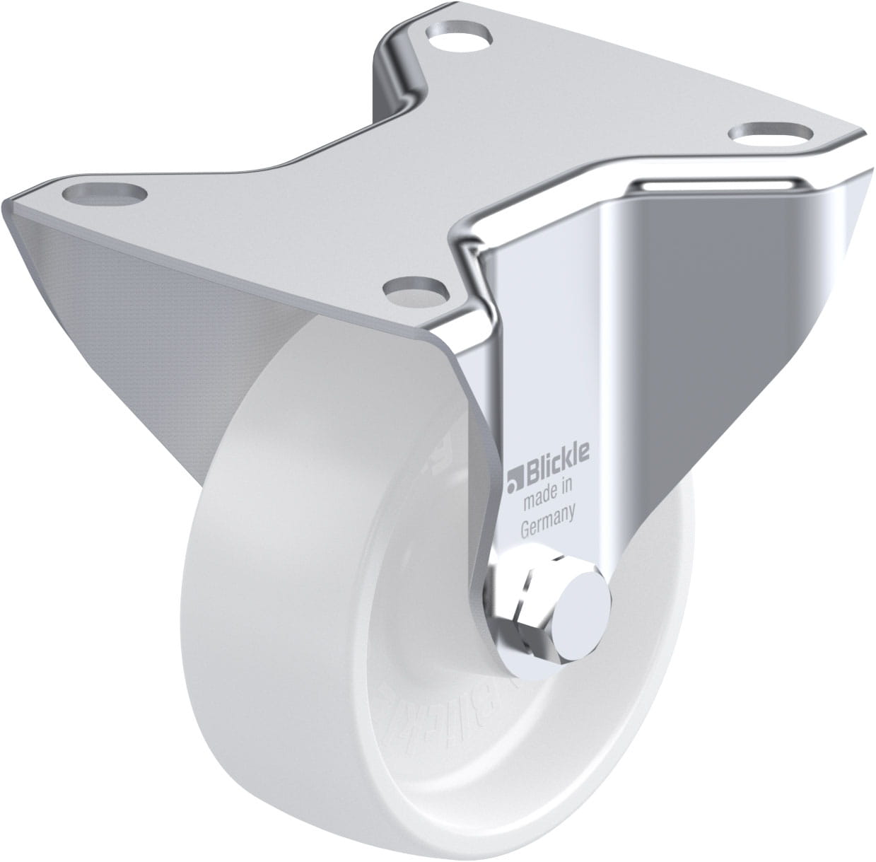 Bockrolle B-PPN 80G, Ø 80 mm, max. 120 kg, hochwertiges Polypropylen